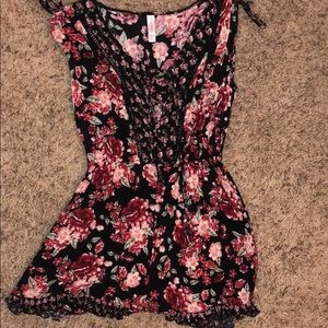 Floral Romper